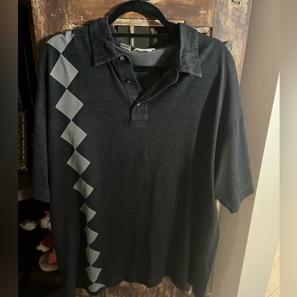 Cutter and buck men’s black and gray golf polo size XXL - Picture 1 of 3